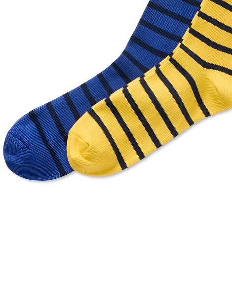 Набор мужских носков Polo Ralph Lauren 2 пары высокие 1159833070 (Разные цвета One size)