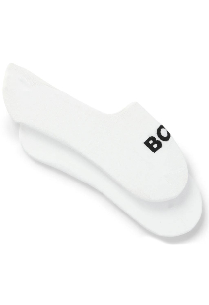 Мужские носки-следки BOSS by Hugo Boss набор 2 пары 1159836736 (Белый 39-40)