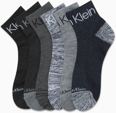 Набор носков Calvin Klein 6 пар 1159837696 (Серый One size)