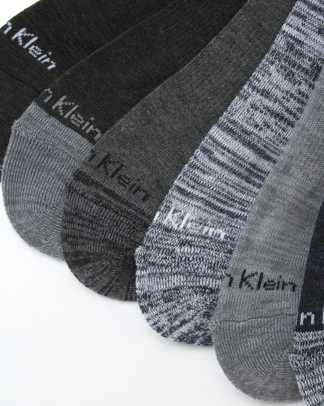 Набор носков Calvin Klein 6 пар 1159837696 (Серый One size)