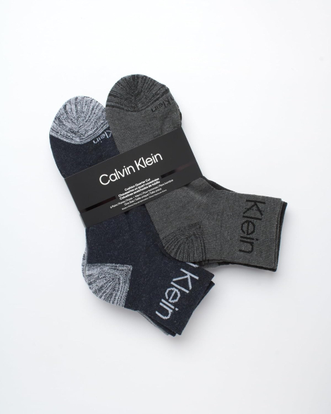 Набор носков Calvin Klein 6 пар 1159837696 (Серый One size)