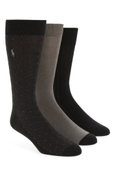 Набор мужских сверхмягких носков Polo Ralph Lauren высокие 1159793040 (Разные цвета, One size)