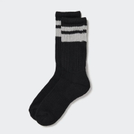 Вязаные высокие носки UNIQLO 1159795730 (Черный, One size)