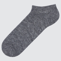 Мужские короткие носки UNIQLO 1159796680 (Серый, 42-46)