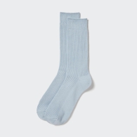 Высокие носки UNIQLO 1159799820 (Голубой, 42-46)