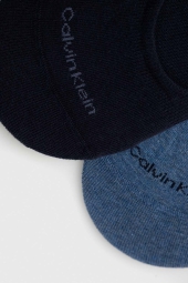 Набір чоловічих шкарпеток Calvin Klein 1159808828 (Білий/синій, 43-46)