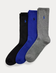 Набор мужских носков Polo Ralph Lauren 3 пары высокие 1159833065 (Разные цвета One size)