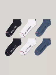 Набор носков 6 пар Tommy Hilfiger короткие 1159833549 (Разные цвета One Size)