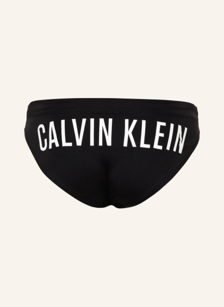 Чоловічі плавки з логотипом Calvin Klein ззаду 1159814544 (Чорний, S)