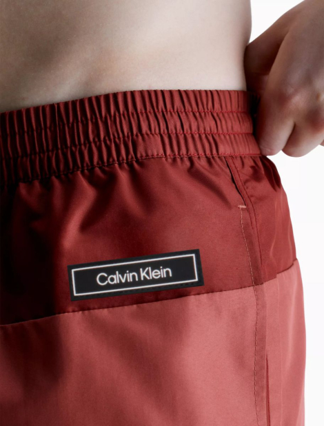 Шорты мужские для плавания Calvin Klein с логотипом 1159835863 (Красный XXL)