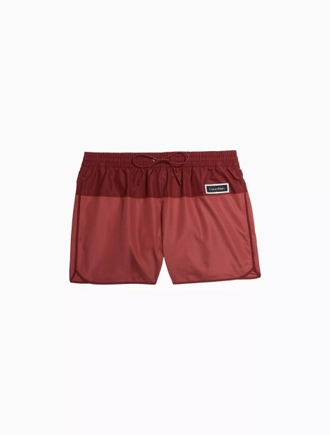 Шорты мужские для плавания Calvin Klein с логотипом 1159835863 (Красный XXL)