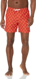 Мужские шорты для плавания GUESS на завязках 1159797205 (Оранжевый, XXL)