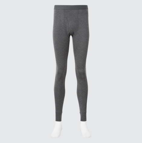 Мужские термолосины Heattech Tights Uniqlo 1159796055 (Серый, M)