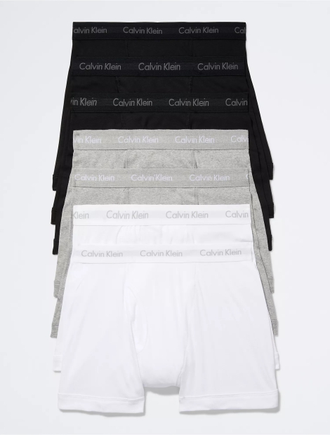 Набор мужских трусов Calvin Klein боксеры 1159793009 (Белый/Серый/Черный, XL)
