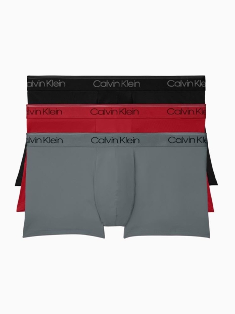 Набір чоловічих трусів Calvin Klein транки 3 шт 1159827817 (Різні кольори XXL)