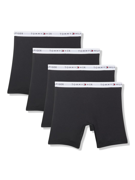 Фирменные мужские трусы боксеры Tommy Hilfiger набор 1159831891 (Черный L)
