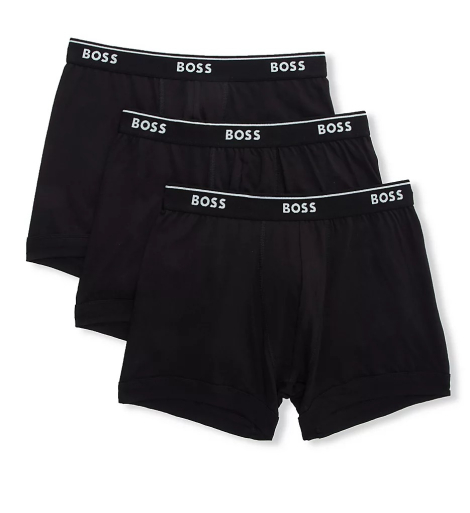 Набір чоловічих трусів BOSS by Hugo Boss боксери 1159832404 (Чорний M)