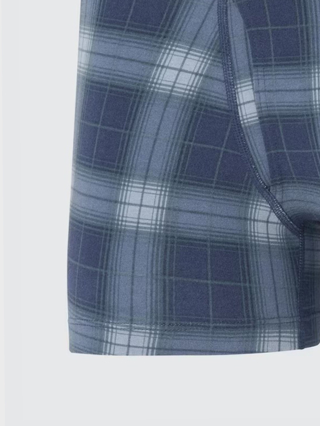 Мужские трусы-боксеры UNIQLO 1159832691 (Синий 3XL)