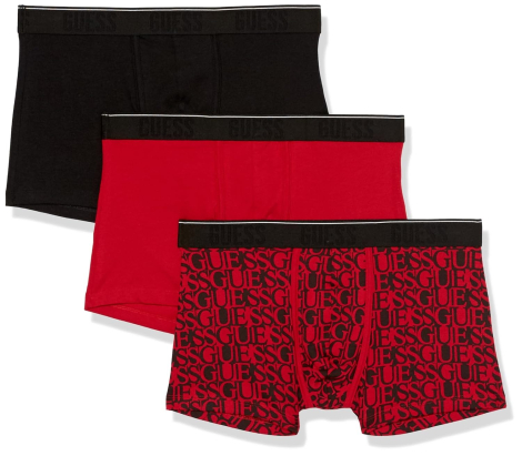 Набор мужских трусов Guess боксеры-транки 1159837411 (Разные цвета M)