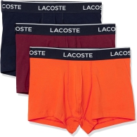 Фирменные мужские трусы-транки Lacoste набор 1159797172 (Разные цвета, XXL)