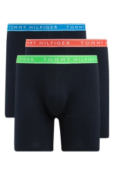 Набір чоловічих трусів Tommy Hilfiger боксери 1159800205 (Синій, S) 1159800205 (Білий/синій, S)