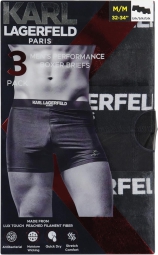 Набір чоловічих трусів Karl Lagerfeld Paris боксери 1159801495 (Чорний, M)