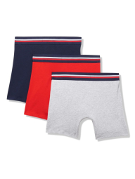 Фирменные мужские трусы боксеры Lacoste набор 1159832680 (Разные цвета L)