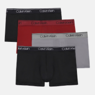 Набор мужских трусов Calvin Klein транки 4 шт 1159833293 (Разные цвета M)