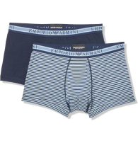 Мужские трусы транки Emporio Armani набор 1159834046 (Синий M)