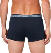Мужские трусы транки Emporio Armani набор 1159834046 (Синий M)