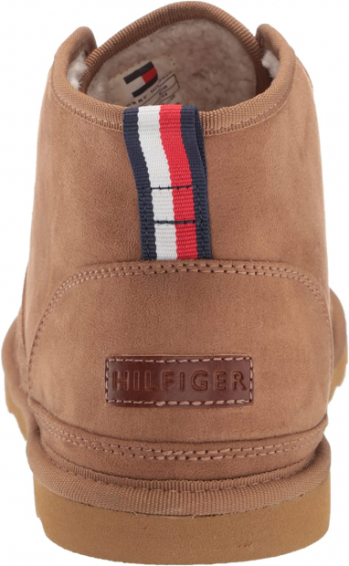 Мужские теплые ботинки Tommy Hilfiger на шнурках 1159765146 (Светло-коричневый, 44)