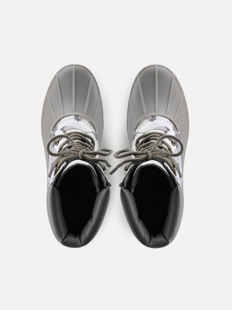Мужские теплые ботинки Tommy Hilfiger на шнурках 1159768601 (Серый, 41)
