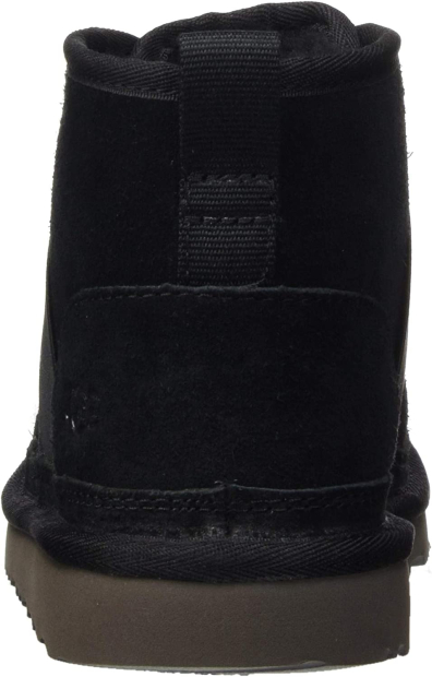 Мужские замшевые ботинки UGG с логотипом 1159775395 (Черный, 45)