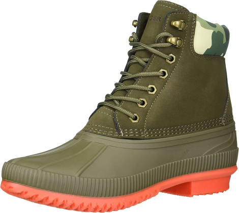 Мужские теплые ботинки Tommy Hilfiger на шнурках 1159776641 (Зеленый, 41)