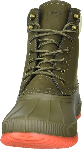 Мужские теплые ботинки Tommy Hilfiger на шнурках 1159776641 (Зеленый, 41)