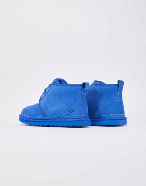 Мужские замшевые ботинки UGG на меху 1159782178 (Синий, 52)