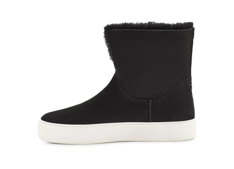 Женские замшевые ботинки UGG с мехом 1159785710 (Черный, 38,5)