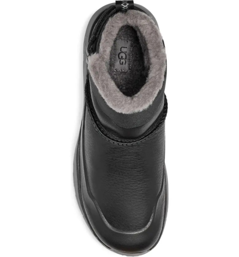 Мужские кожаные ботинки UGG 1159792614 (Черный, 43)