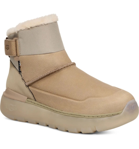 Мужские кожаные ботинки UGG 1159795286 (Бежевый, 44)