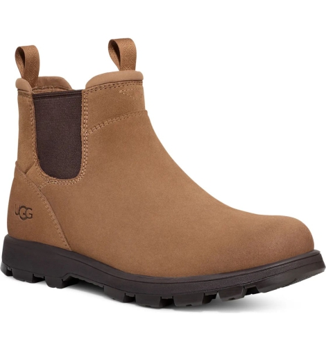 Мужские замшевые ботинки UGG 1159795284 (Коричневый, 45)