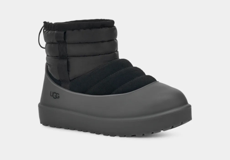 Мужские замшевые ботинки UGG на меху 1159797082 (Черный, 43)