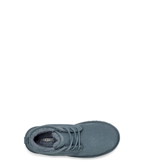 Мужские замшевые ботинки UGG на меху 1159804192 (Синий, 48,5)