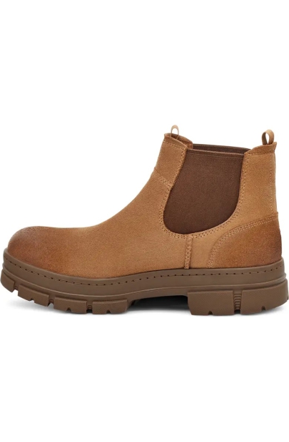 Мужские замшевые водонепроницаемые ботинки челси UGG 43 (10 US) 31 см Коричневый 1159826390