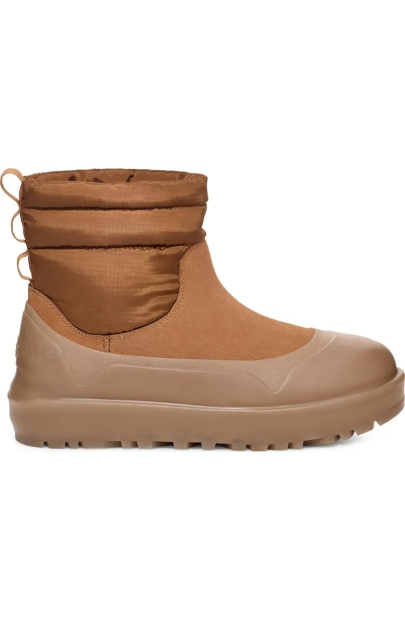 Мужские ботинки Classic Mini Mod UGG на меху 45 (12 US) 29,5 см Коричневый 1159836326