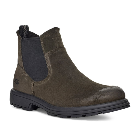 Мужские замшевые ботинки Biltmore UGG водонепроницаемые челси 45 (12 US) 30,5 см Зеленый 1159836718