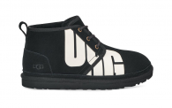 Мужские замшевые ботинки UGG 1159765454 (Черный, 42)