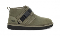 Мужские замшевые ботинки UGG с застежкой спереди 1159765513 (Зеленый, 45)