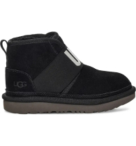 Мужские замшевые ботинки UGG с логотипом 1159775395 (Черный, 45)