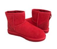 Мужские замшевые ботинки UGG с мехом 1159784377 (Красный, 51)