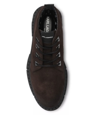 Замшевые мужские ботинки Karl Lagerfeld 1159804071 (Коричневый, 44,5)